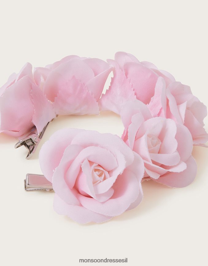 אבזר Monsoon קליפס שיער כפול קצוות אודטה פרח אופנה ילדה HTJ0TZ2443