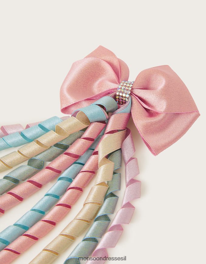 אבזר Monsoon קליפס קשת סרט ספירלה מסוגנן ילדה HTJ0TZ2454