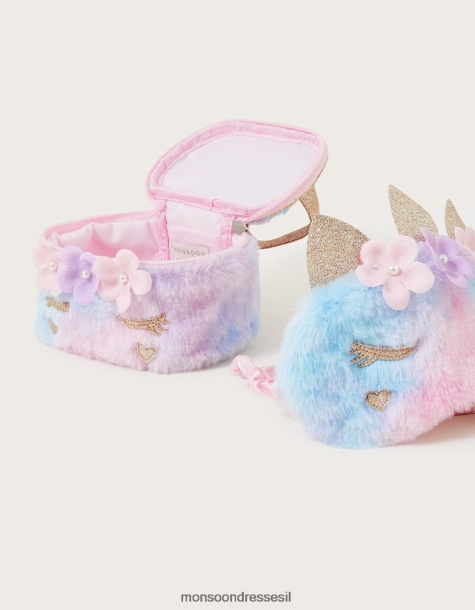 אבזר Monsoon ערכת שינה של חד קרן קשת בענן חַם יְלָדִים HTJ0TZ2461