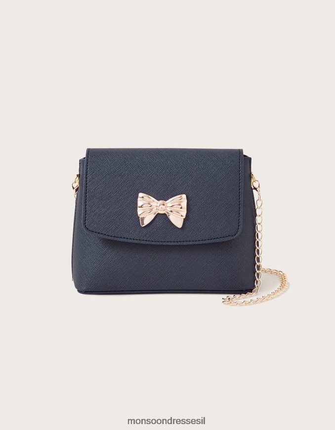 אבזר Monsoon תיק קשת של פורטובלו מסוגנן ילדה HTJ0TZ2466