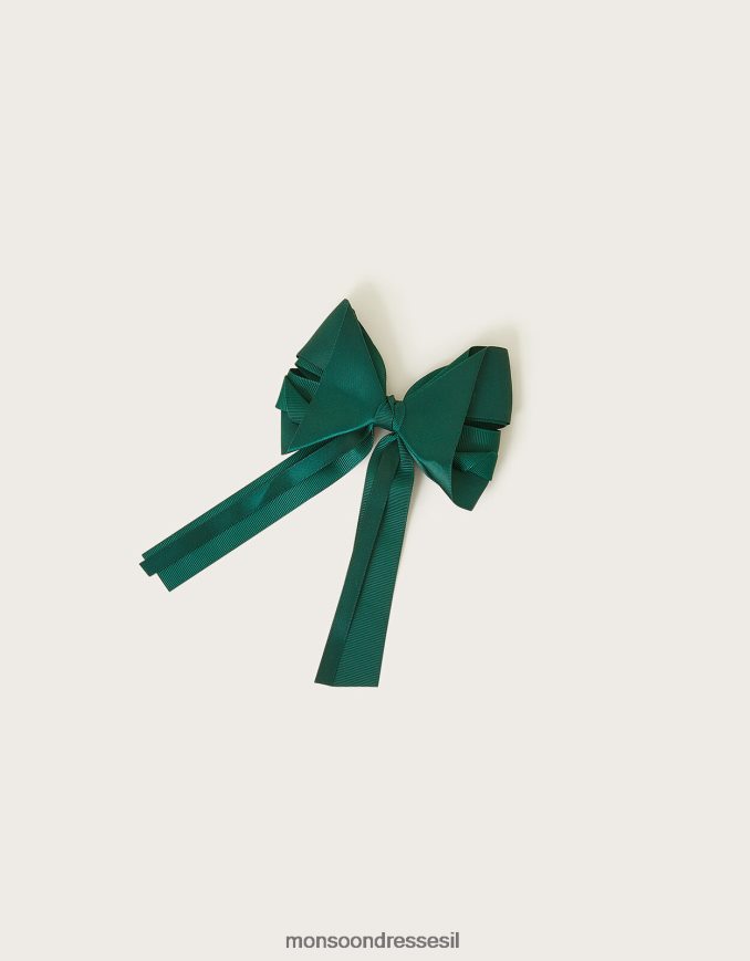 אבזר Monsoon קליפס שיער פפיון למלמל בית ספר אופנה ילדה HTJ0TZ2475