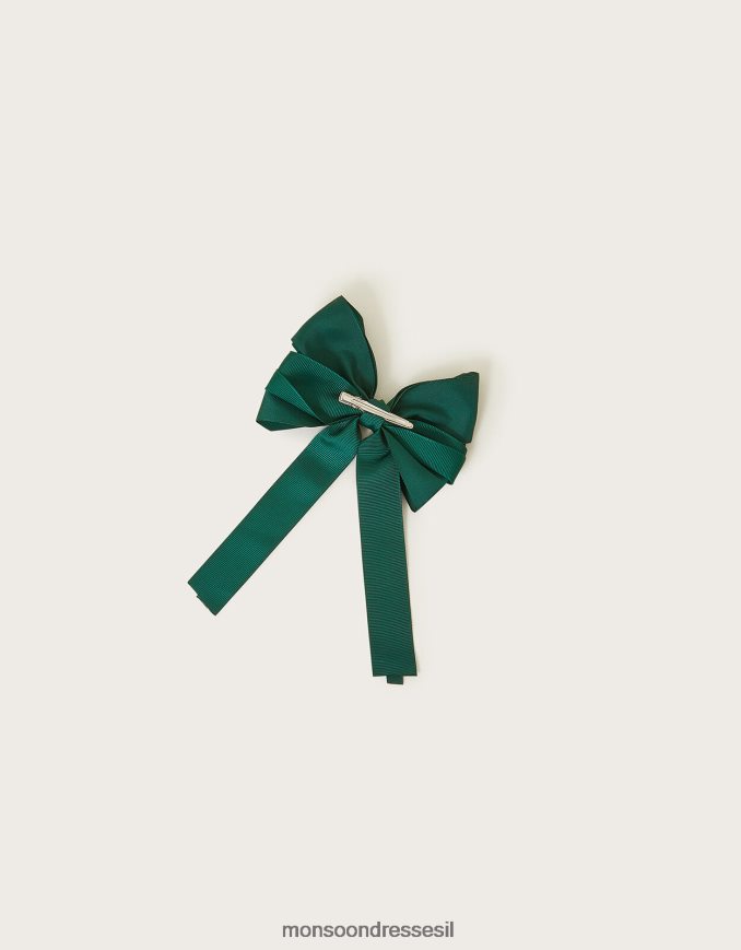 אבזר Monsoon קליפס שיער פפיון למלמל בית ספר אופנה ילדה HTJ0TZ2475