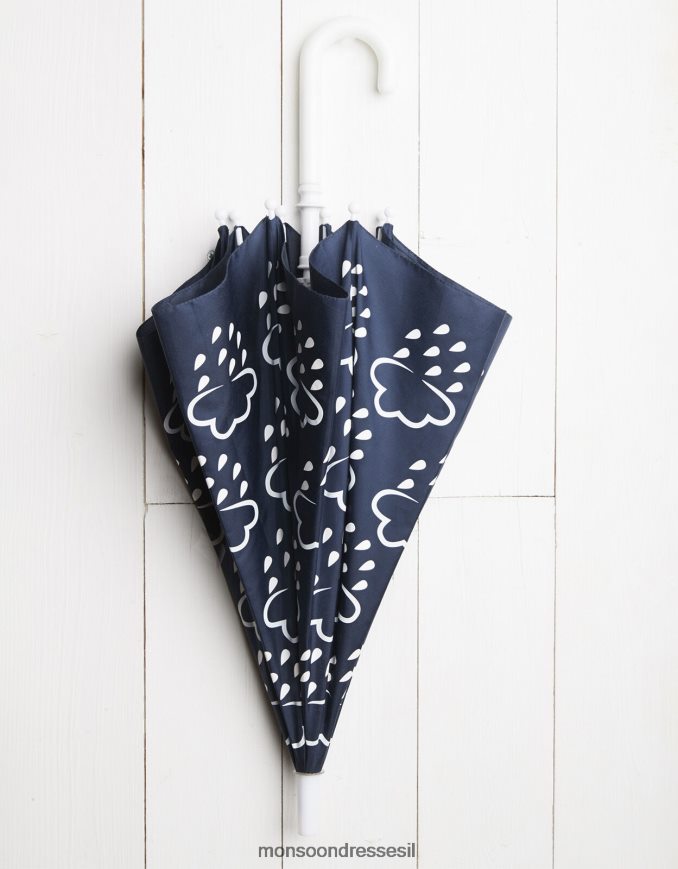 אבזר Monsoon מטריה חושפת צבעי דשא ואוויר כחול (צי) יְלָדִים HTJ0TZ2477