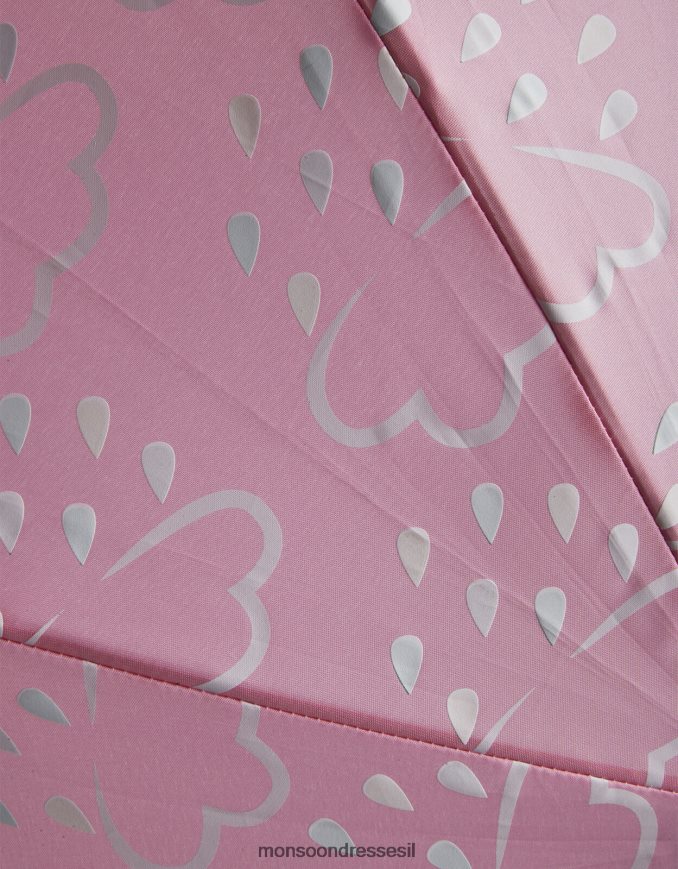 אבזר Monsoon מטריה חושפת צבעי דשא ואוויר וָרוֹד יְלָדִים HTJ0TZ2480