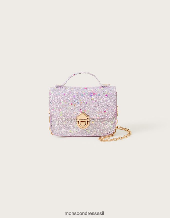 אבזר Monsoon תיק מיני ילקוט נוצץ אופנה ילדה HTJ0TZ2482