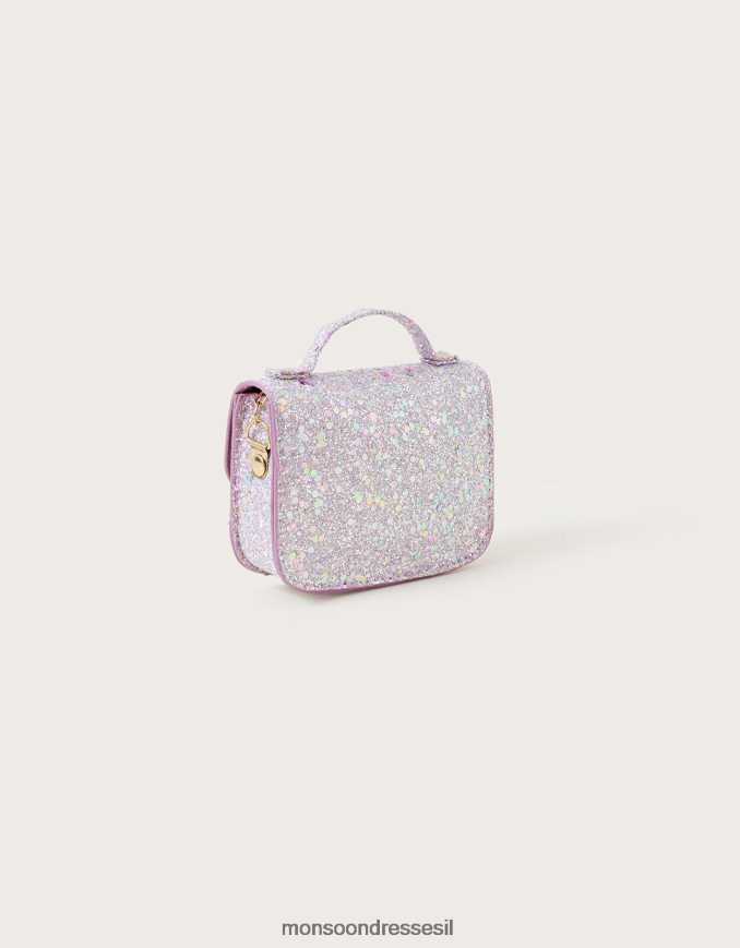 אבזר Monsoon תיק מיני ילקוט נוצץ אופנה ילדה HTJ0TZ2482