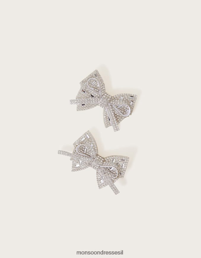 אבזר Monsoon קליפס קשת מסנוור בשכבות סט של שניים מסוגנן ילדה HTJ0TZ2488