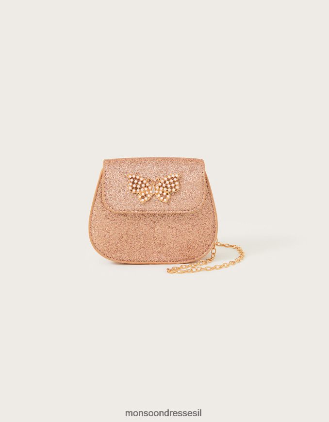 אבזר Monsoon תיק נצנצים פרפר פנינה חַם ילדה HTJ0TZ2491