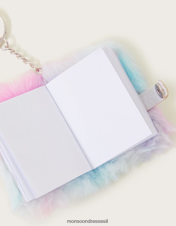 אבזר Monsoon מיני מחברת מחזיק מפתחות חד קרן רכה חַם יְלָדִים HTJ0TZ2503