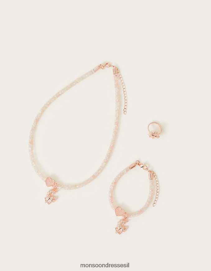 אבזר Monsoon סט תכשיטים עטוף חד קרן מסוגנן ילדה HTJ0TZ2506