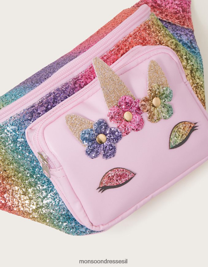 אבזר Monsoon חדי קרן קשת בענן מְעוּדָן ילדה HTJ0TZ2524