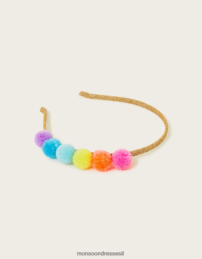 אבזר Monsoon סרט לראש של קשת מסוגנן ילדה HTJ0TZ2526