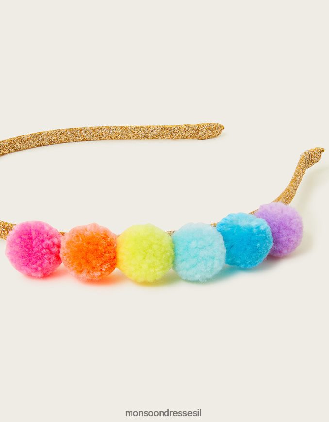 אבזר Monsoon סרט לראש של קשת מסוגנן ילדה HTJ0TZ2526