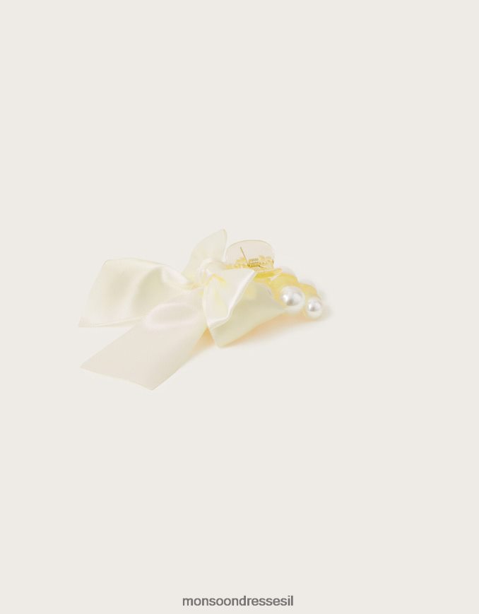 אבזר Monsoon קליפ טופר קשת פנינה שושבינה אופנה ילדה HTJ0TZ2557