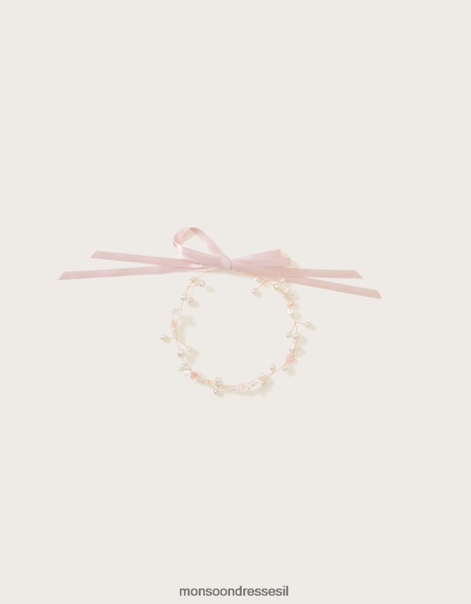 אבזר Monsoon פרחי פרחי פרחי פרחי פרחי מתכת אופנה ילדה HTJ0TZ2563