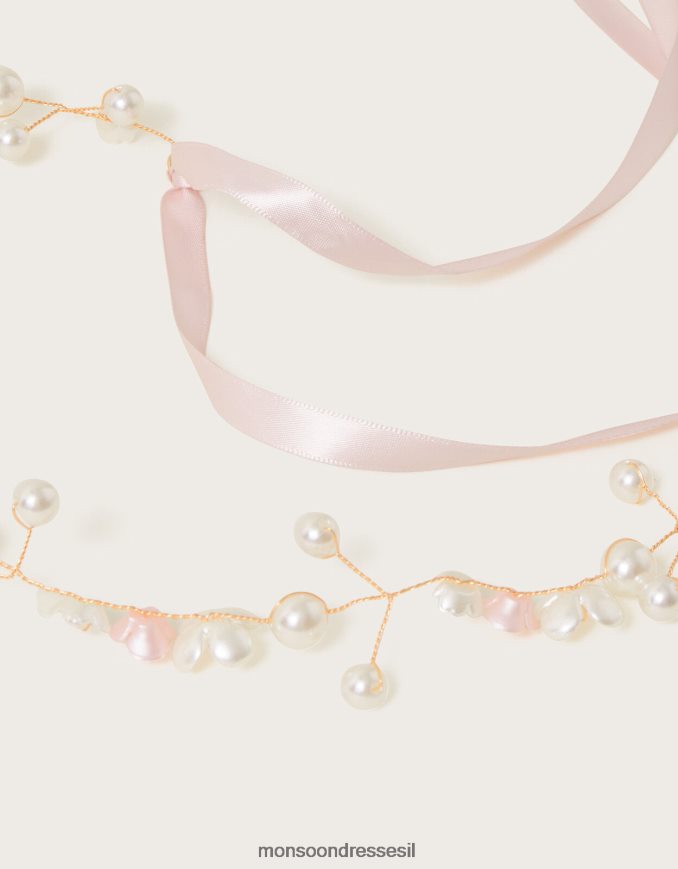 אבזר Monsoon פרחי פרחי פרחי פרחי פרחי מתכת אופנה ילדה HTJ0TZ2563