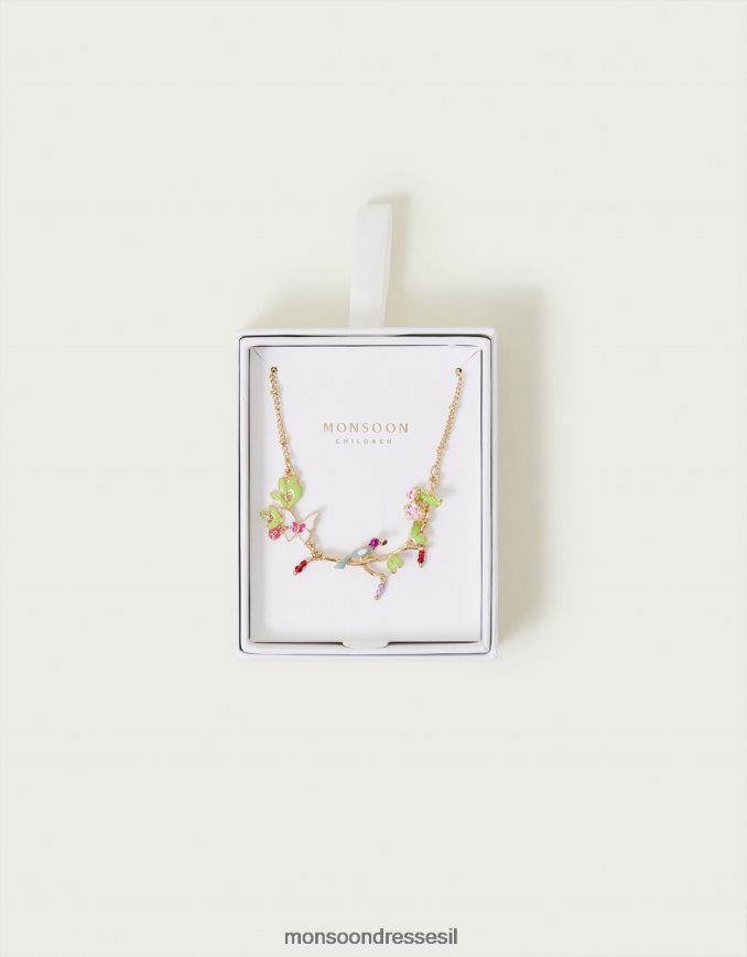 אבזר Monsoon שרשרת פריחת הדובדבן חַם ילדה HTJ0TZ2570