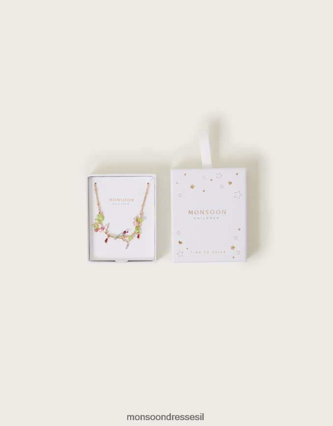 אבזר Monsoon שרשרת פריחת הדובדבן חַם ילדה HTJ0TZ2570