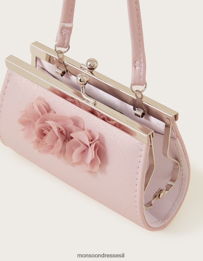 אבזר Monsoon תיק מיני שושבינה משולש פונפון מסוגנן ילדה HTJ0TZ2572