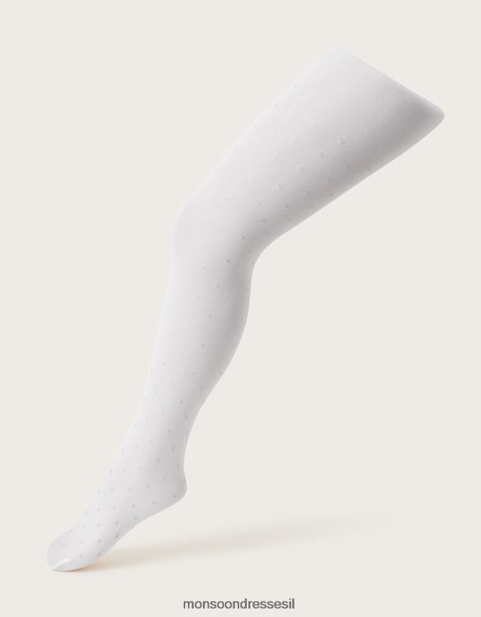 אבזר Monsoon טייץ ספוט נצנצים כסף ילדה HTJ0TZ2613