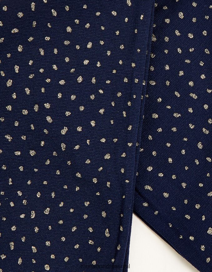 אבזר Monsoon גרביונים מוזהבים כחול (צי) ילדה HTJ0TZ2639