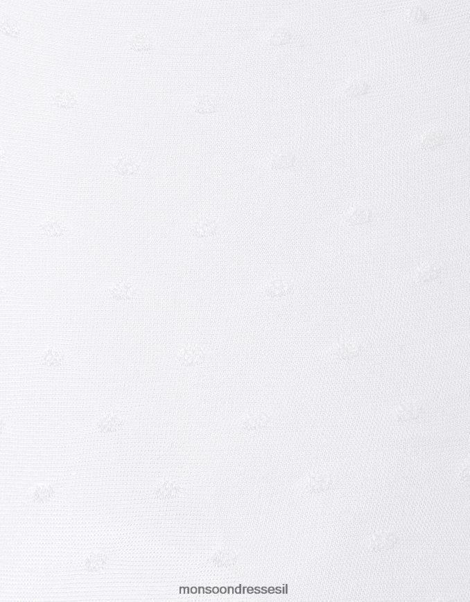 אבזר Monsoon טייץ ספוט כלה לבן ילדה HTJ0TZ2640