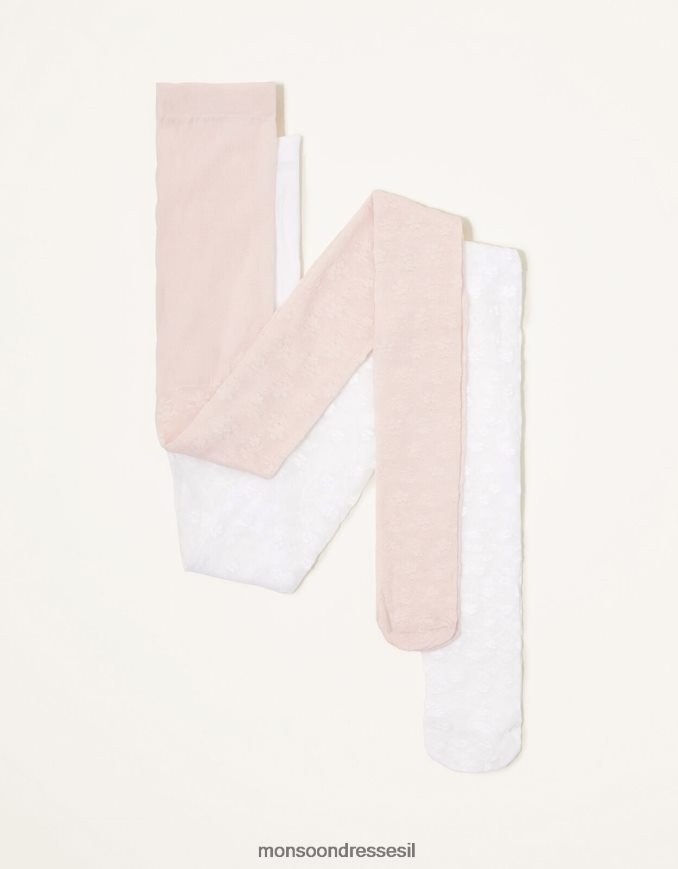 אבזר Monsoon גרביוני פרחים לייסי טוויסט רַב ילדה HTJ0TZ2650