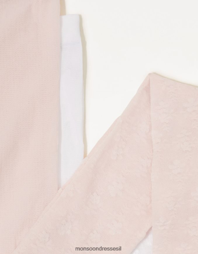 אבזר Monsoon גרביוני פרחים לייסי טוויסט רַב ילדה HTJ0TZ2650