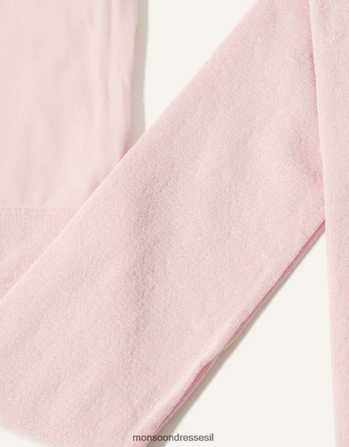 אבזר Monsoon טייץ סופר נוצץ לתינוק ורוד (ורוד חיוור) ילדה HTJ0TZ2651