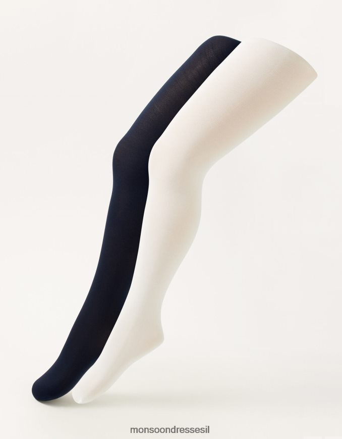 אבזר Monsoon טייץ ניילון פשוט טוויסט רַב ילדה HTJ0TZ2657