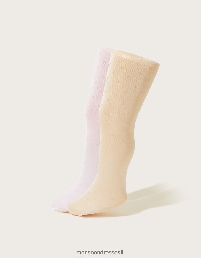 אבזר Monsoon סט טייץ לכלה לתינוק סט של שניים רַב ילדה HTJ0TZ2672