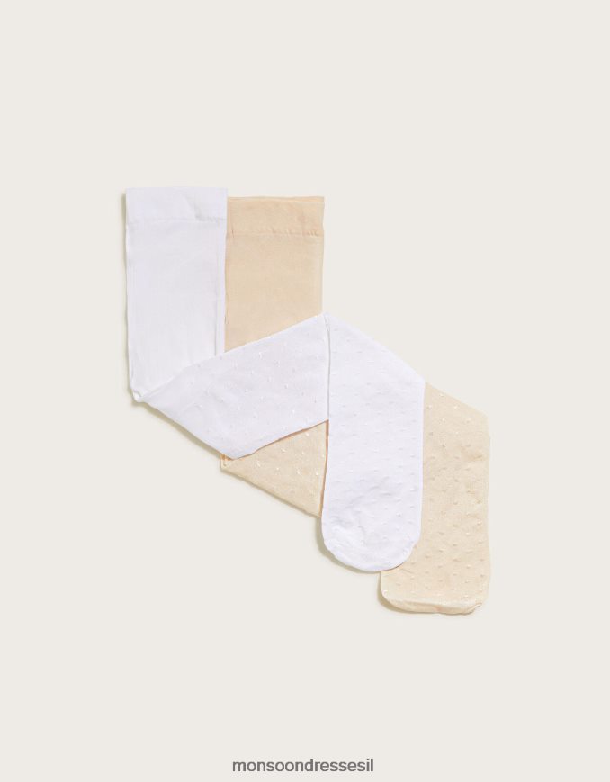 אבזר Monsoon סט טייץ לכלה לתינוק סט של שניים רַב ילדה HTJ0TZ2672