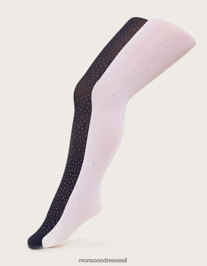 אבזר Monsoon סט טייץ כוכב נוצץ של שניים רַב ילדה HTJ0TZ2691