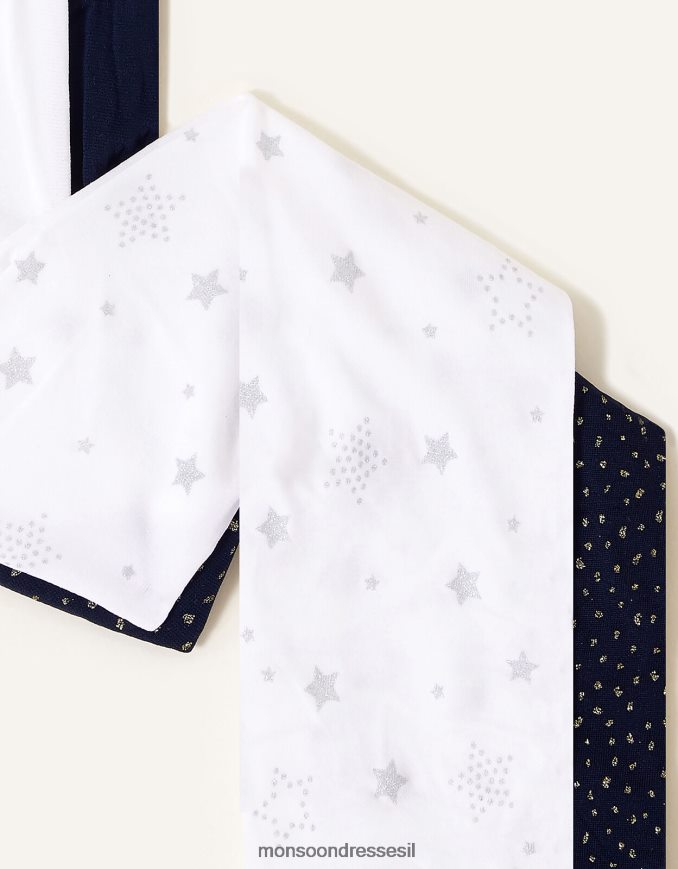 אבזר Monsoon סט טייץ כוכב נוצץ של שניים רַב ילדה HTJ0TZ2691