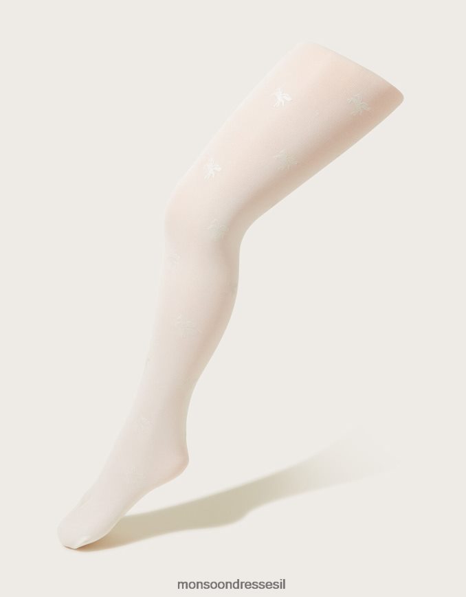 אבזר Monsoon גרביונים נוצצים של חד קרן שֶׁנהָב ילדה HTJ0TZ2692