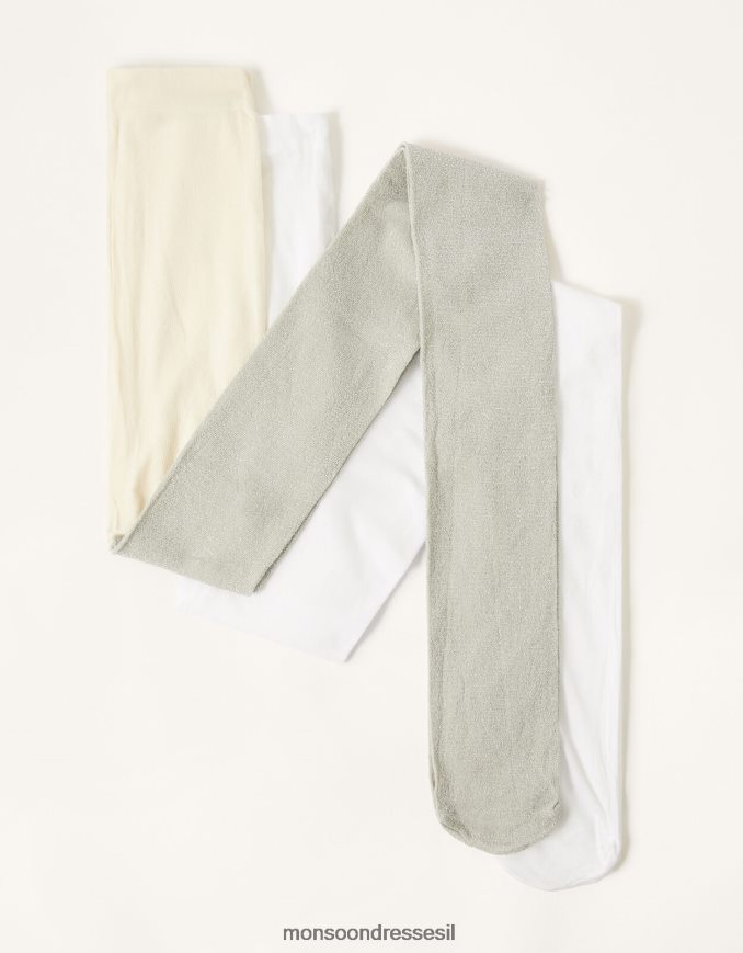 אבזר Monsoon טוויסט צמוד מנצנץ בארוק כסף ילדה HTJ0TZ2694