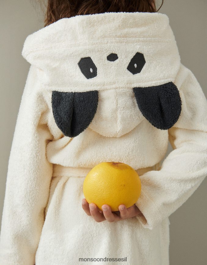 אבזר Monsoon חלוק רחצה של ליווד לילי פנדה קרם יְלָדִים HTJ0TZ2698