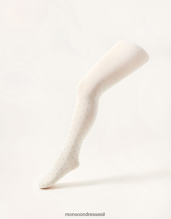 אבזר Monsoon טייץ נצנצים נקודתיים זהב ילדה HTJ0TZ2710