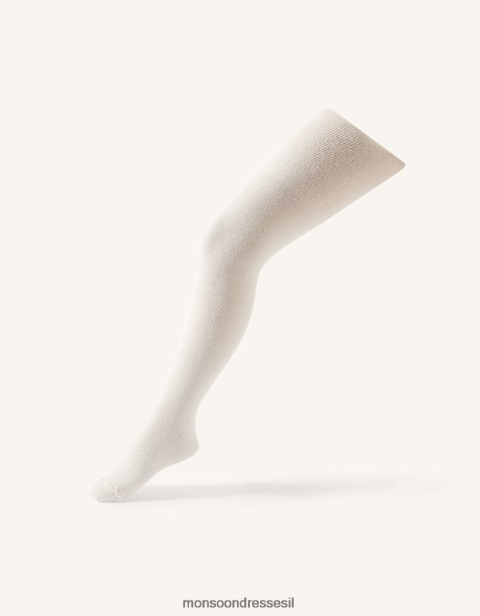 אבזר Monsoon גרביונים חלביים לתינוק שֶׁנהָב ילדה HTJ0TZ2714