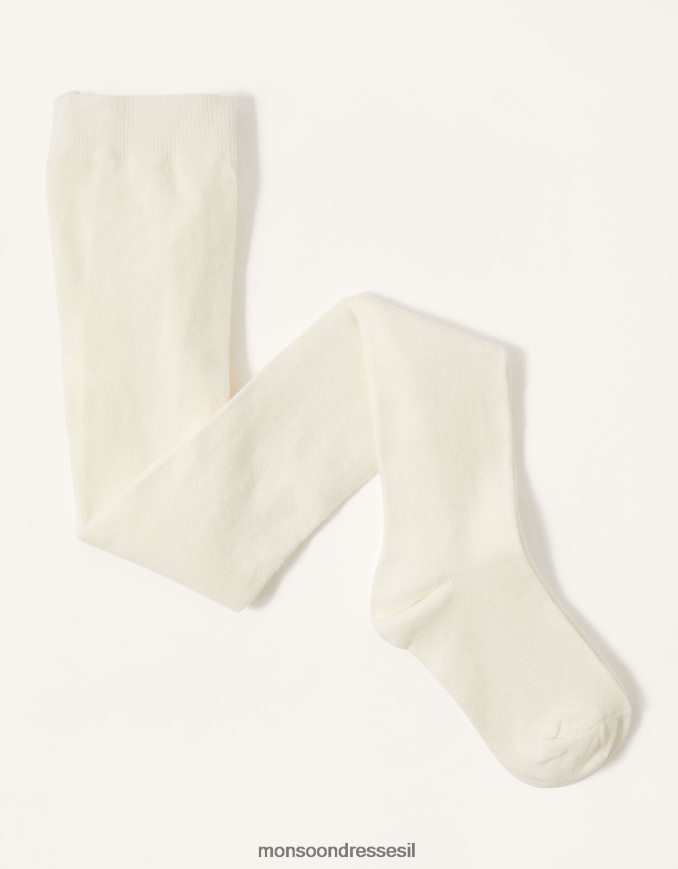 אבזר Monsoon גרביונים חלביים לתינוק שֶׁנהָב ילדה HTJ0TZ2714