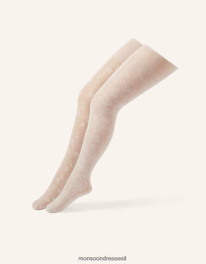 אבזר Monsoon טייץ לייסי טוויסט רַב ילדה HTJ0TZ2715