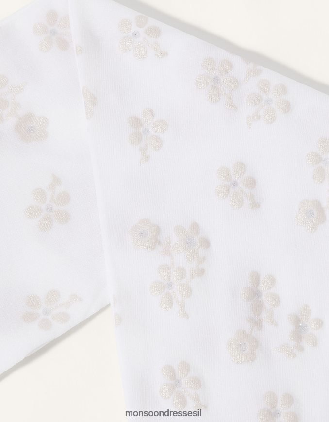 אבזר Monsoon גרביונים בהדפס פרלטו של פרלט תינוק וָרוֹד ילדה HTJ0TZ2716