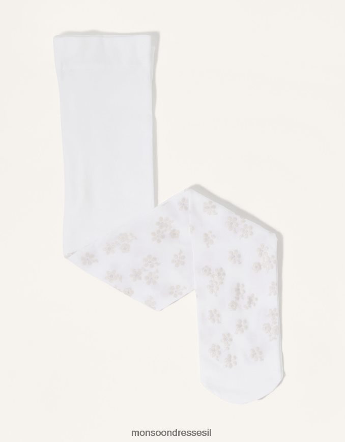 אבזר Monsoon גרביונים בהדפס פרלטו של פרלט תינוק וָרוֹד ילדה HTJ0TZ2716