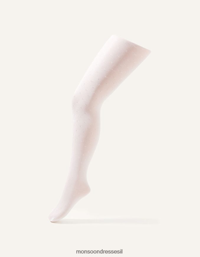 אבזר Monsoon טייץ ספוט כלה לבן ילדה HTJ0TZ2724