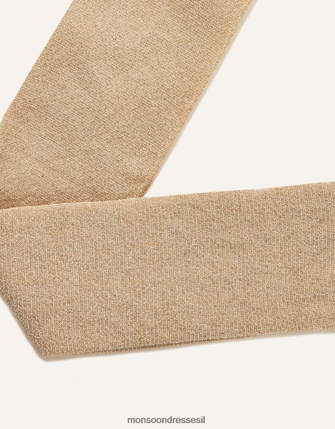 אבזר Monsoon טייץ ניילון נוצץ לתינוק סט של שניים זהב ילדה HTJ0TZ2733