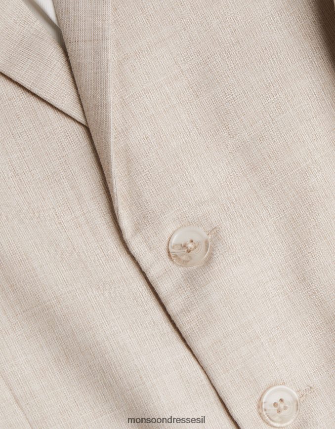 הַלבָּשָׁה Monsoon בלייזר חכם אבן טבעית) יֶלֶד HTJ0TZ2751