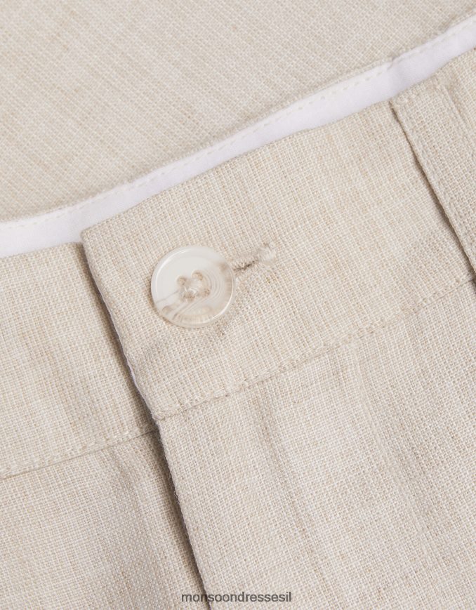 הַלבָּשָׁה Monsoon מכנסיים קצרים חכמים אבן טבעית) יֶלֶד HTJ0TZ2753