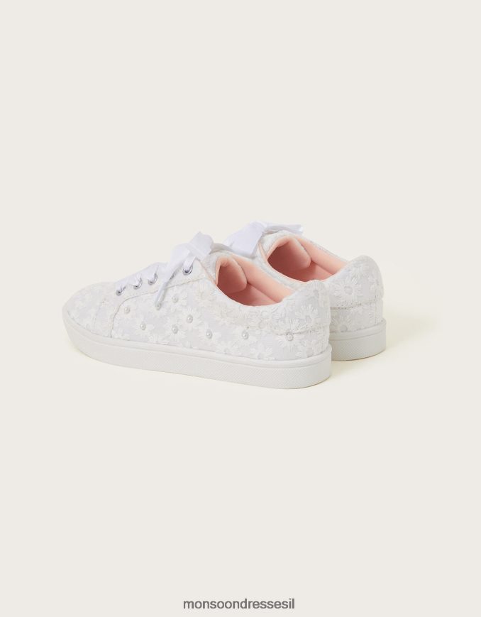 הַנעָלָה Monsoon מאמני פנינה לכלות שֶׁנהָב ילדה HTJ0TZ2763