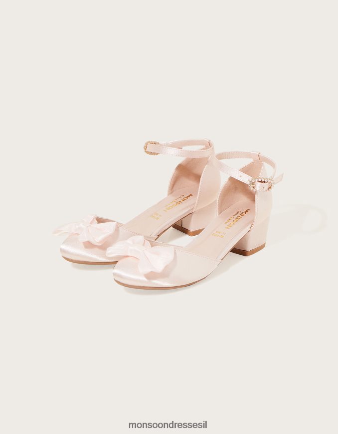 הַנעָלָה Monsoon קשת סאטן קאלי בשני חלקים וָרוֹד יְלָדִים HTJ0TZ2769