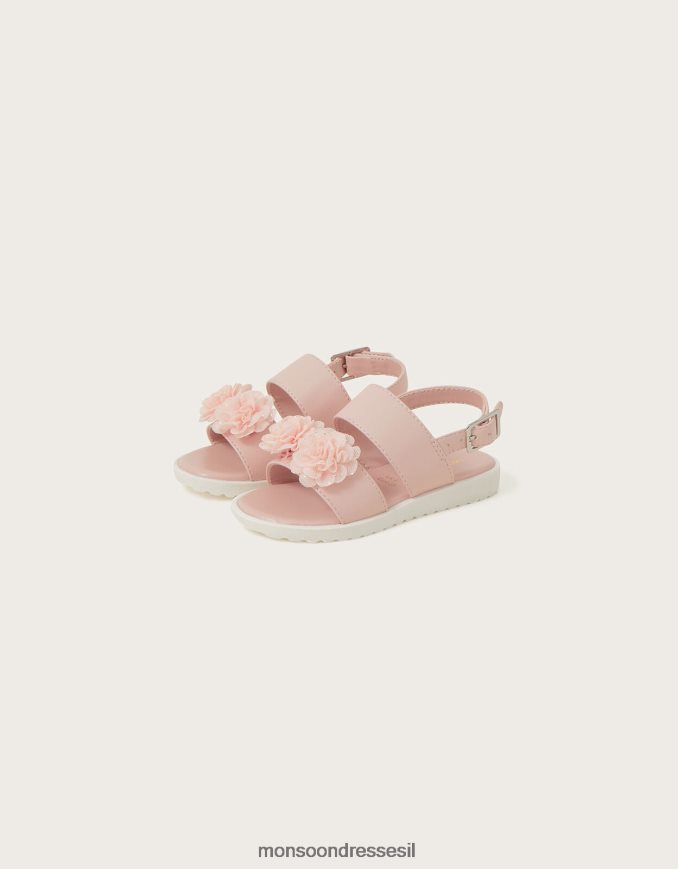 הַנעָלָה Monsoon סנדלי ורדים וָרוֹד יְלָדִים HTJ0TZ2801